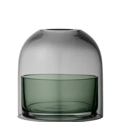 AYTM Tota värmeljuslykta, svart - grön