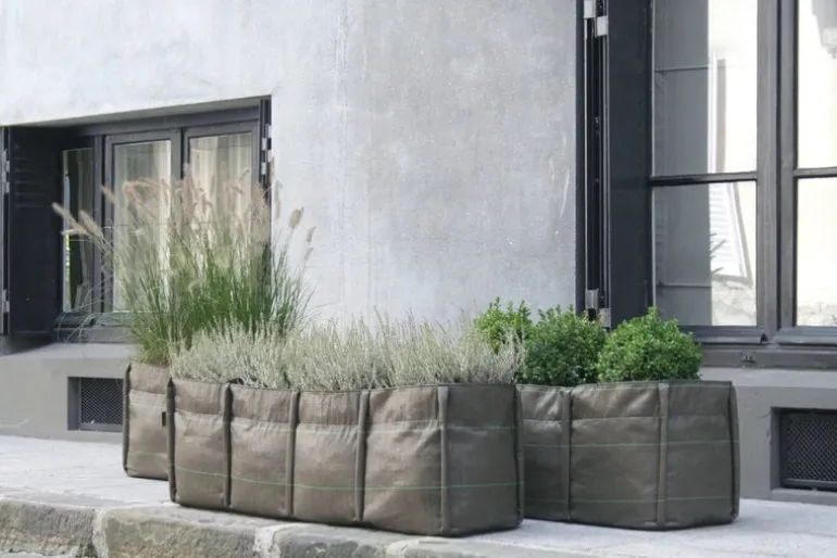 Bacsac Baclong 4 blomkruka i tyg, 145 L