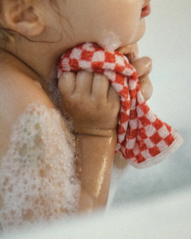 Baina Babytvättlappar, paloma sun - ecru