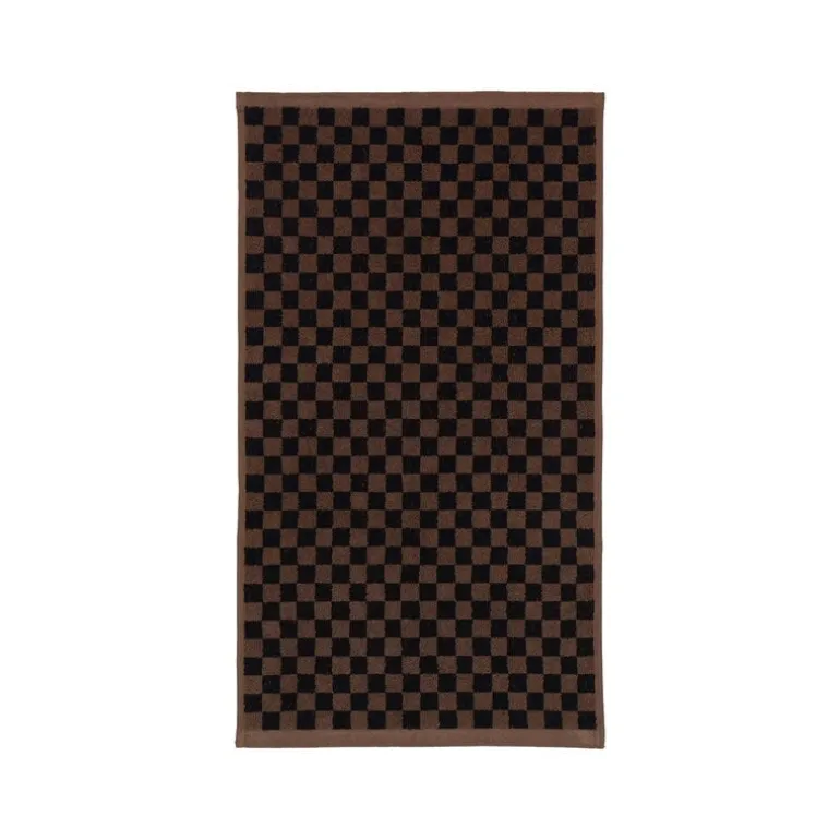 Baina Handduk, Josephine, 40 x 70 cm, tabac - noir