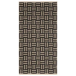 Baina Pool handduk Willis, 90 x 170 cm, sand - noir, limited edition