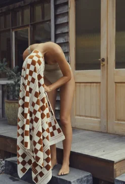 Baina Strandhandduk, Busby, 90 x 170 cm, fuyu - krita