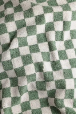 Baina Strandhandduk, Roman, 90 x 170 cm, salvia - krita