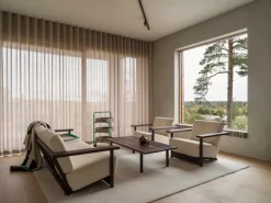 Bebó Objects Baba fåtölj, brun ask - naturvit