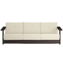 Bebó Objects Baba 3-sitssoffa, brun ask - naturvit