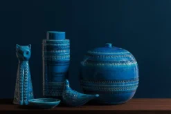 Bitossi Ball vas, medium, 23 cm, Rimini blå