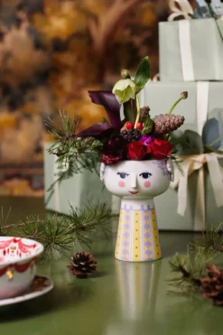 Bjørn Wiinblad Eva vas, 15 cm, lavendel