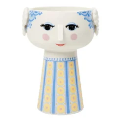 Bjørn Wiinblad Eva vas, 18,5 cm, blå