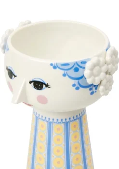 Bjørn Wiinblad Eva vas, 18,5 cm, blå