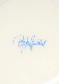 Bjørn Wiinblad Eva vas, 18,5 cm, blå