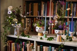 Bjørn Wiinblad Eva vas, 18,5 cm, blå