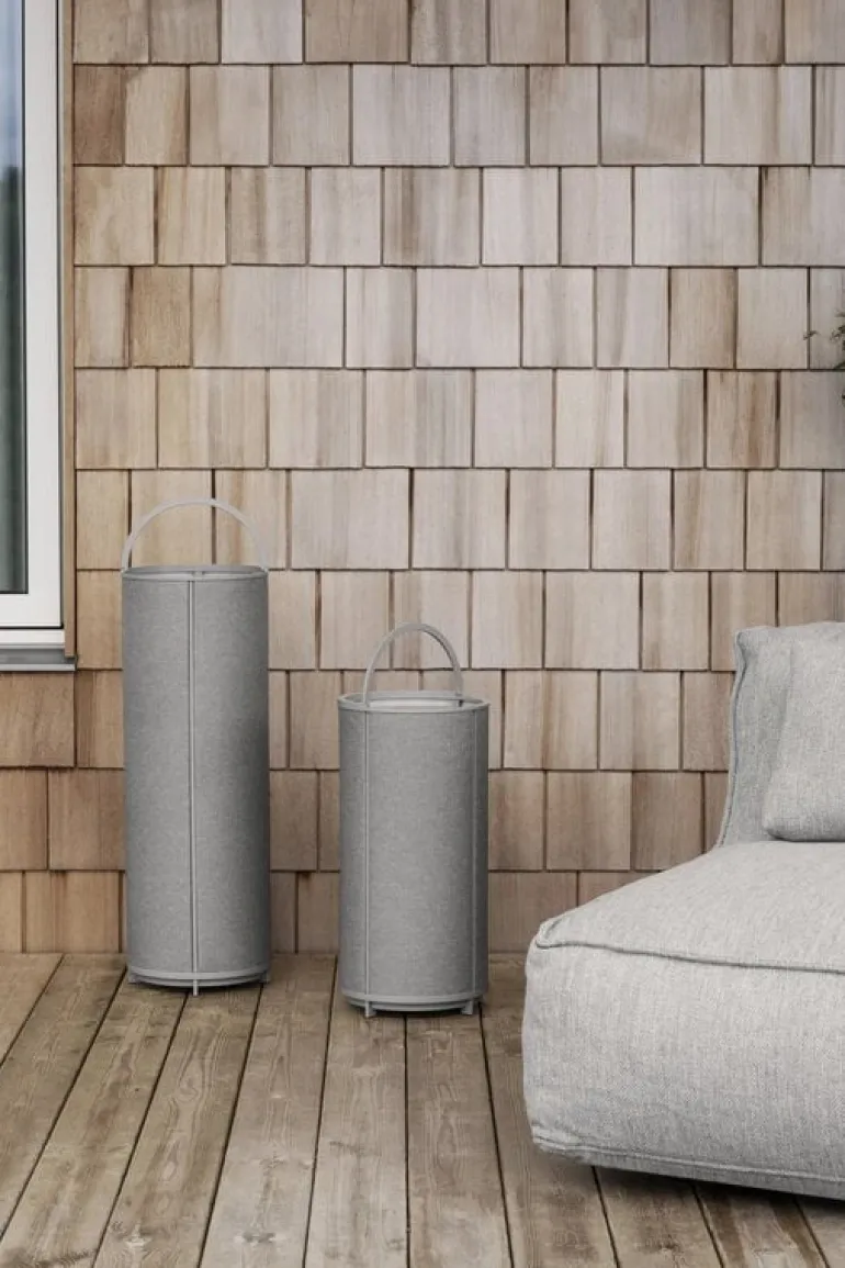 Blomus Tawa Mobile bärbar golvlampa, L, sten