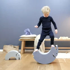 bObles Elefant, molnblå