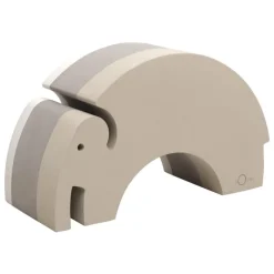 bObles Elefant, sandgrå