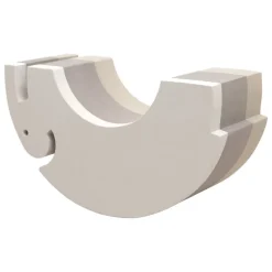 bObles Elefant, sandgrå