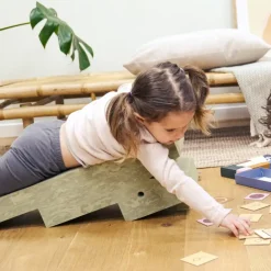 bObles Krokodil, Marmor Natur, mossa