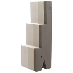 bObles Krokodil, sandgrå