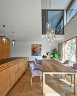 Bomma Lantern pendellampa, klar - patina guld