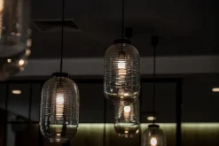 Bomma Lantern pendellampa, klar - svart