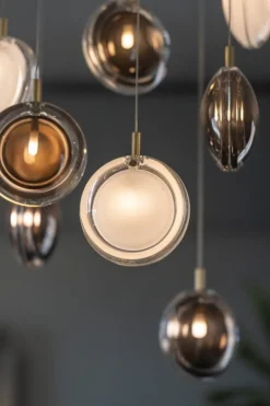 Bomma Lens Single pendel, smoke - antracit