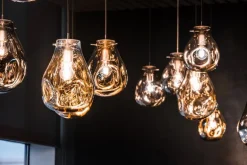 Bomma Soap pendel, stor, guld