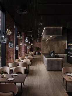 Bomma Soap pendel, stor, silver