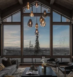 Bomma Soap pendel, stor, silver