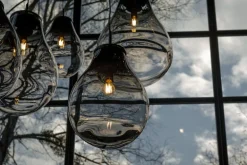 Bomma Tim pendel, liten, smoke - svart