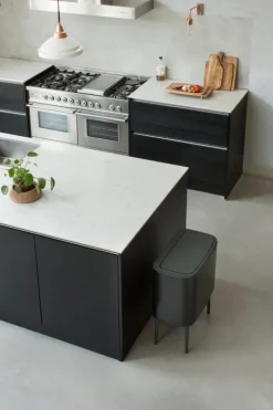 Brabantia Bo Touch Bin 11 + 23 l, mattsvart