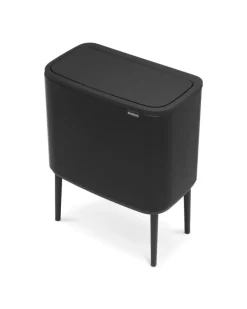Brabantia Bo Touch Bin 11 + 23 l, mattsvart