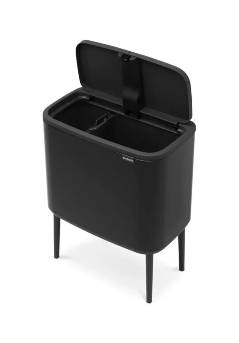 Brabantia Bo Touch Bin 11 + 23 l, mattsvart