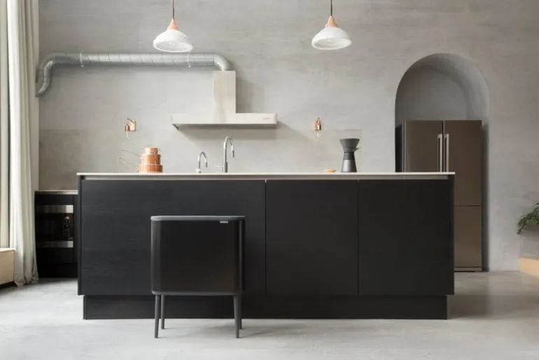 Brabantia Bo Touch Bin 11 + 23 l, mattsvart