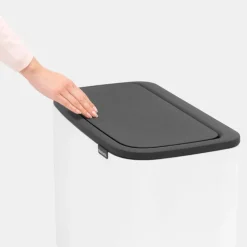 Brabantia Bo Touch Bin 11 + 23 l, vit
