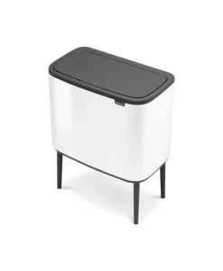 Brabantia Bo Touch Bin 11 + 23 l, vit