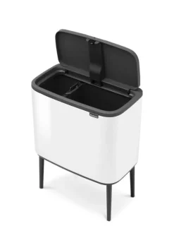 Brabantia Bo Touch Bin 11 + 23 l, vit
