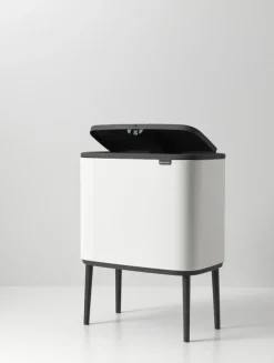 Brabantia Bo Touch Bin 11 + 23 l, vit
