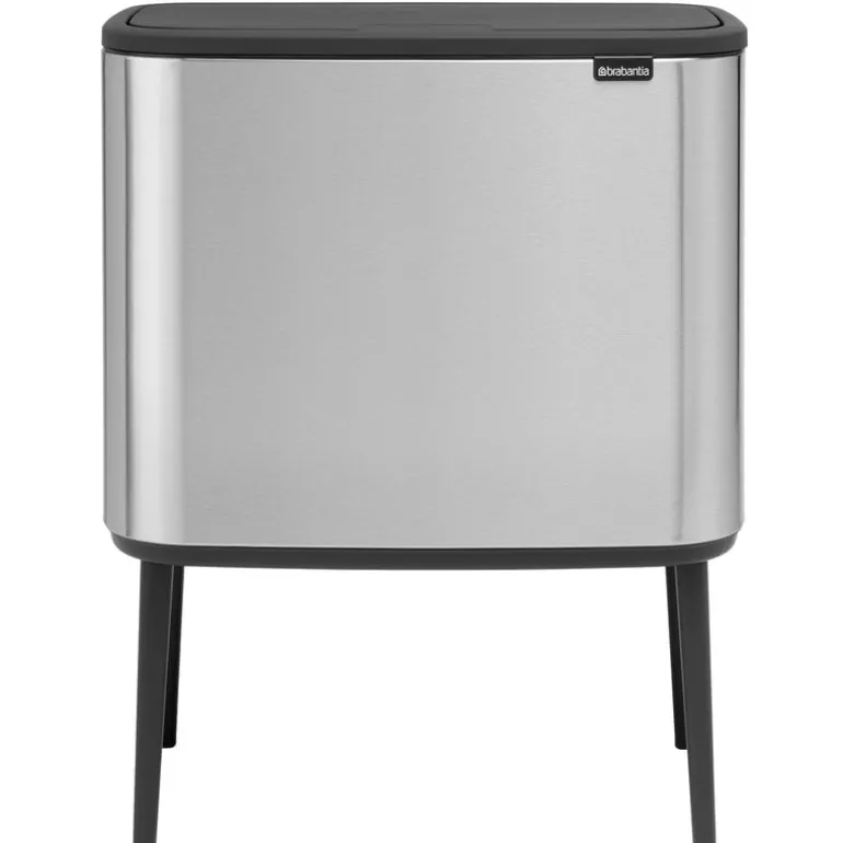 Brabantia Bo Touch Bin 11 + 23 l, matt stål