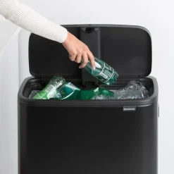 Brabantia Bo Touch Bin Hi soptunna, 60 l, svart