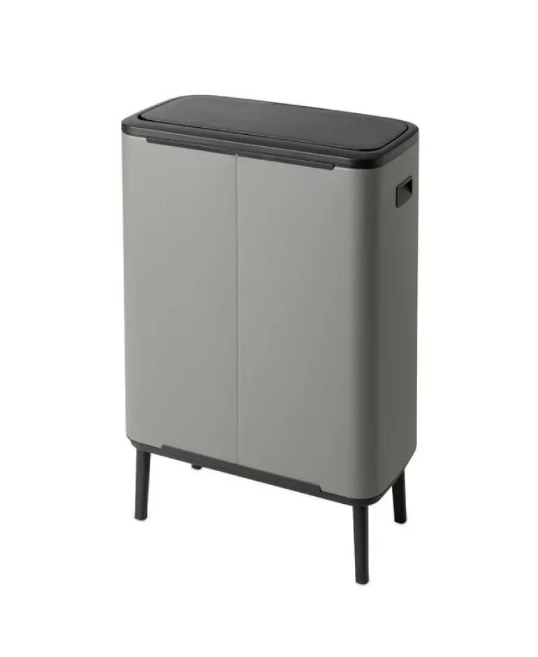 Brabantia Bo Touch Bin Hi soptunna, 60 L, Sense of Luxury, grå