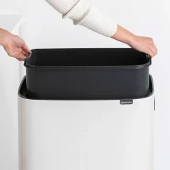 Brabantia Bo Touch Bin Hi soptunna, 60 l, vit