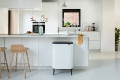 Brabantia Bo Touch Bin Hi soptunna, 60 l, vit