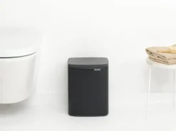 Brabantia Bo Waste Bin, 7 l, mattsvart