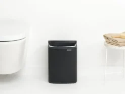 Brabantia Bo Waste Bin, 7 l, mattsvart