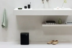 Brabantia Bo Waste Bin, 7 l, mattsvart