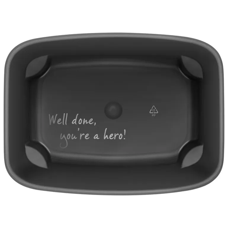 Brabantia Bo Waste Bin, 7 l, mattsvart