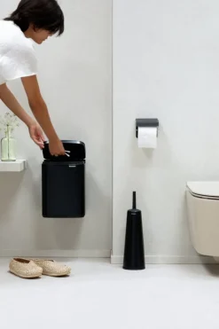 Brabantia Bo Waste Bin, 7 l, mattsvart