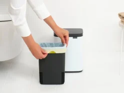 Brabantia Bo Waste Bin, 4 l, vit