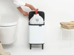 Brabantia Bo Waste Bin Hi, 7 l, vit