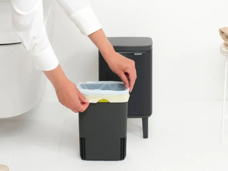 Brabantia Bo Waste Bin Hi, 4 l, mattsvart