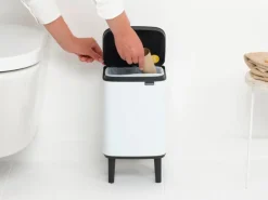 Brabantia Bo Waste Bin Hi, 4 l, vit